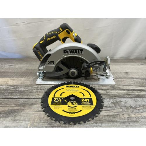 AS-IS DEWALT 20-Volt MAX 7-1/4 in. Cordless Circular Saw (Tool Only)
