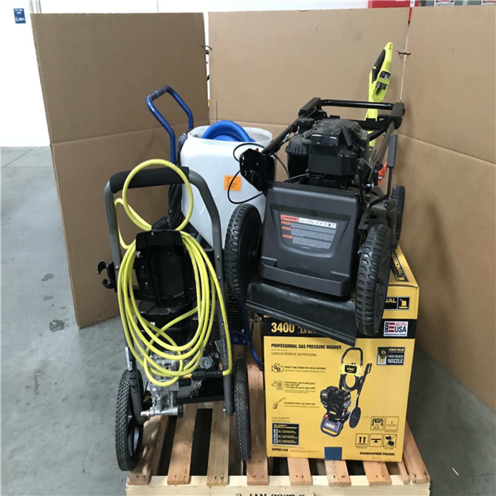 CALIFORNIA AS-IS OUTDOOR POWER EQUIPMENT