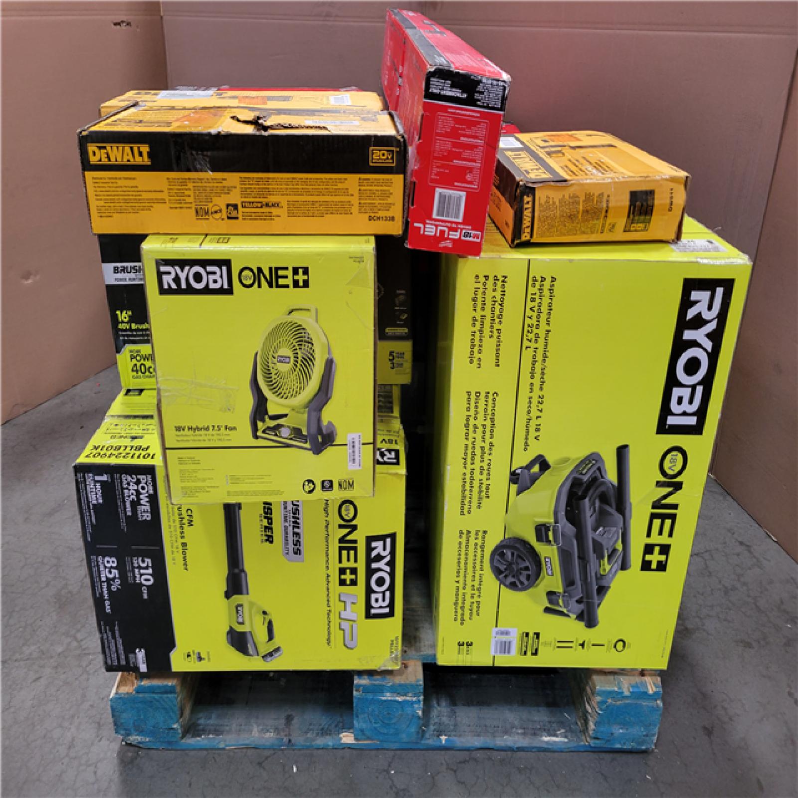 CALIFORNIA AS-IS TOOL PALLET