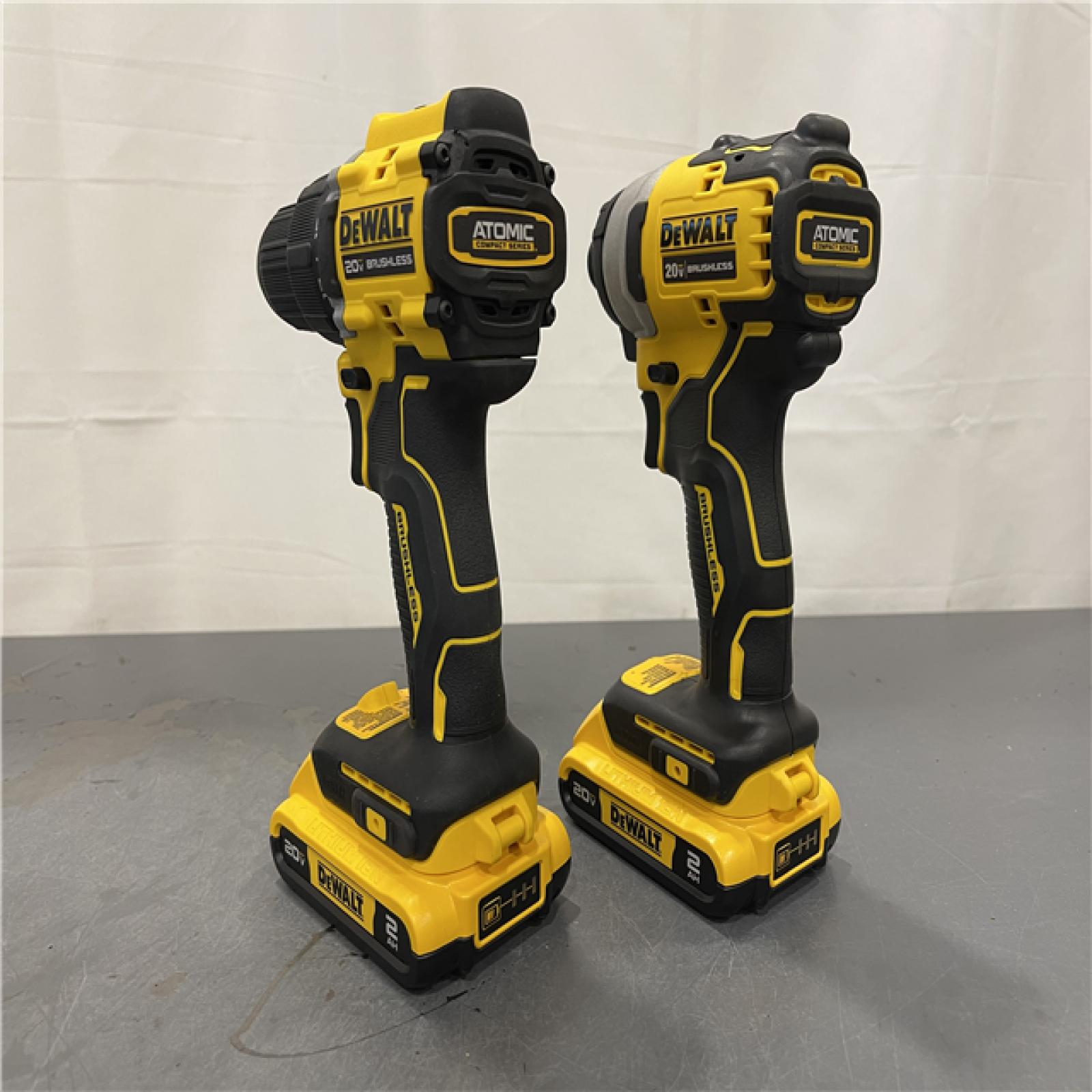 AS-IS - Dewalt ATOMIC 20-Volt MAX Lithium-Ion Cordless Combo Kit