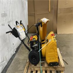 Houston Location - AS-IS  club cadet snow blower