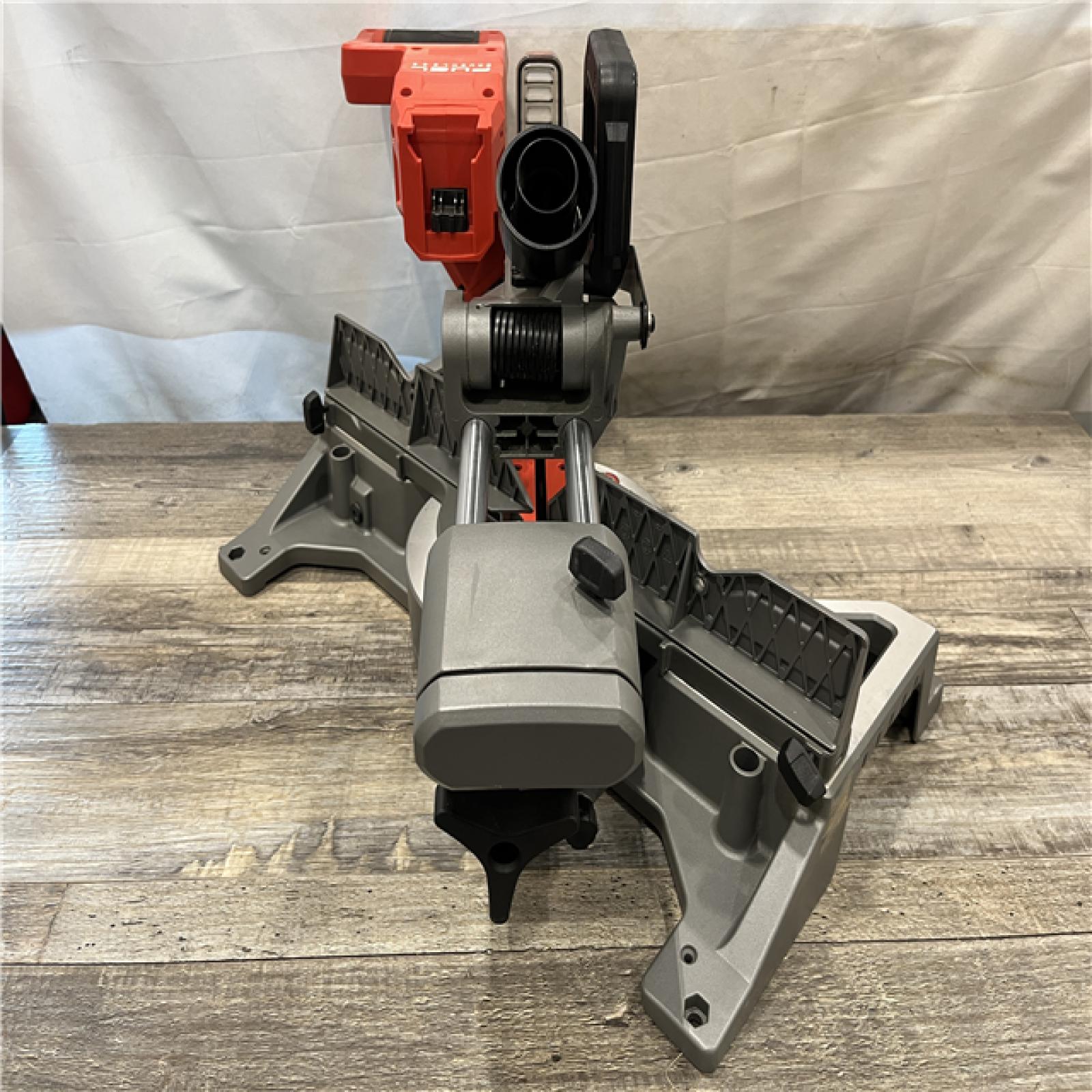 AS-IS Milwaukee 2733-20 M18 Fuel 7-1/4 Dual Bevel Sliding Compound Miter Saw  Tool Only