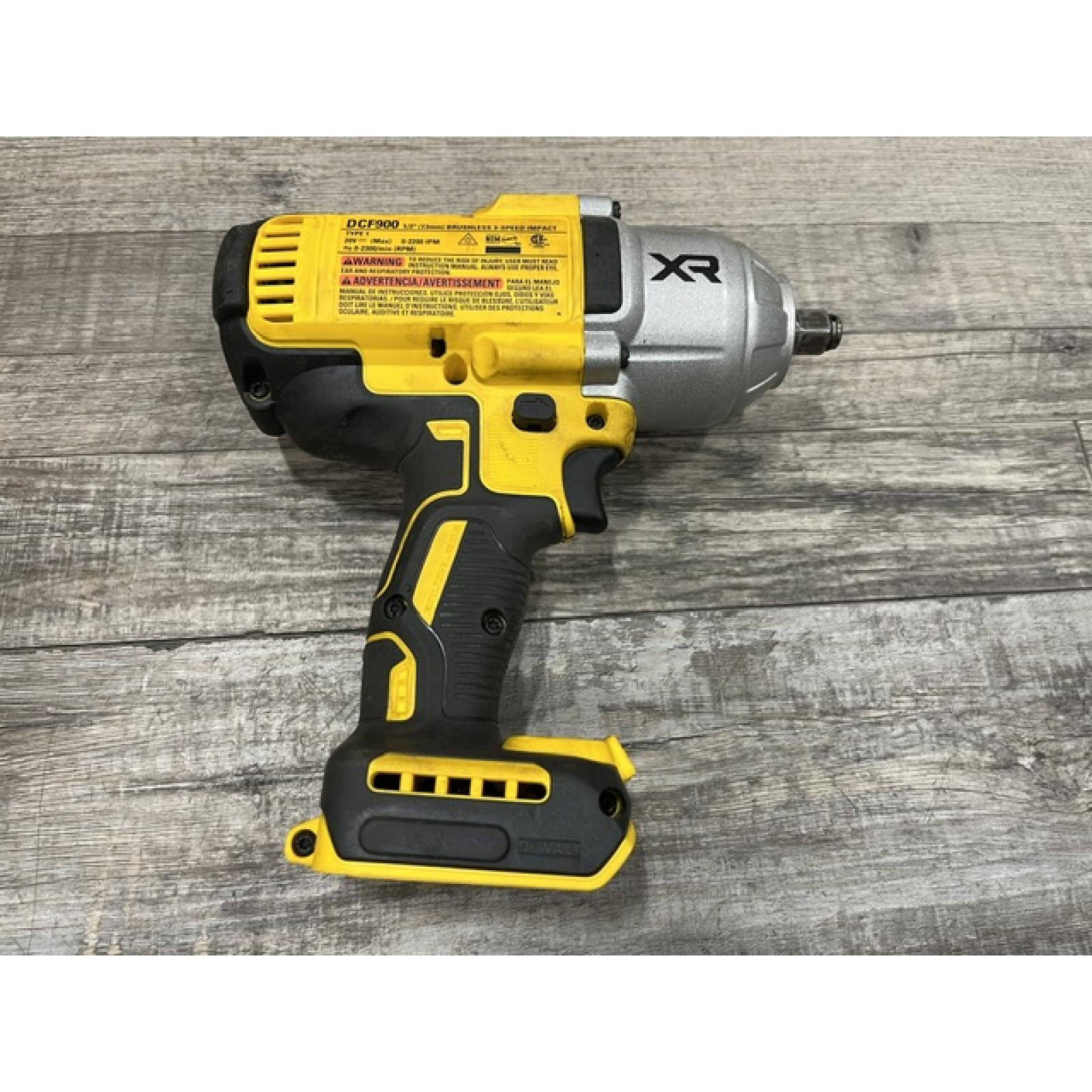 AS-IS DEWALT 20V MAX Cordless 1/2 in. Impact Wrench (Tool Only)