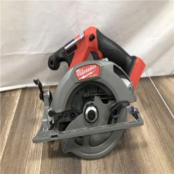 AS-IS Milwaukee FUEL 18V Lithium-Ion Brushless Cordless 6-1/2 in. Circular Saw (Tool-Only)