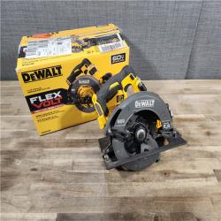 HOUSTON LOCATION - AS-IS DeWALT Flexvolt Max 7-1/4  60V Brushless Circular Saw DCS578B (Bare Tool)
