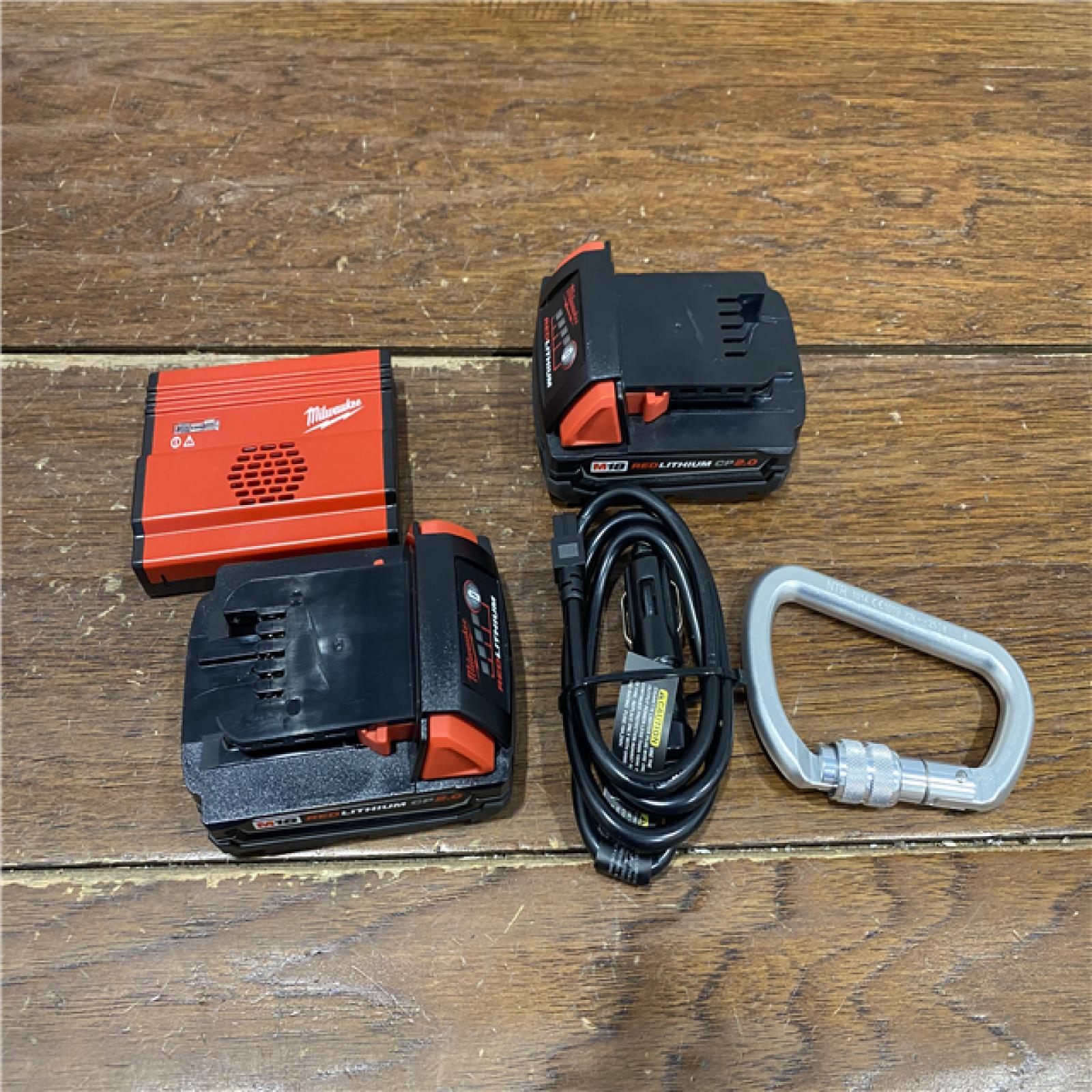 AS-IS M18 18V Lithium-Ion Cordless FORCE LOGIC 6-Ton Utility Crimping Kit with D3 Grooves and Fixed BG Die