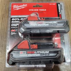 NEW! MILWAUKEE 18-Volt Lithium-Ion HIGH OUTPUT CP 3.0Ah Battery Pack (2-Pack)