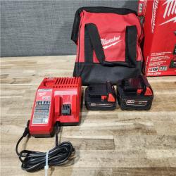 HOUSTON LOCATION - AS-IS Milwaukee 18-Volt Lithium-Ion Brushless Cordless Compact Hammer Drill/Impact Combo Kit