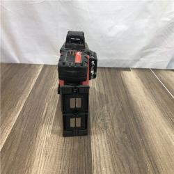 AS-IS Milwaukee 12-Volt Lithium-Ion Cordless Green 250 ft. 3-Plane Laser Level Kit