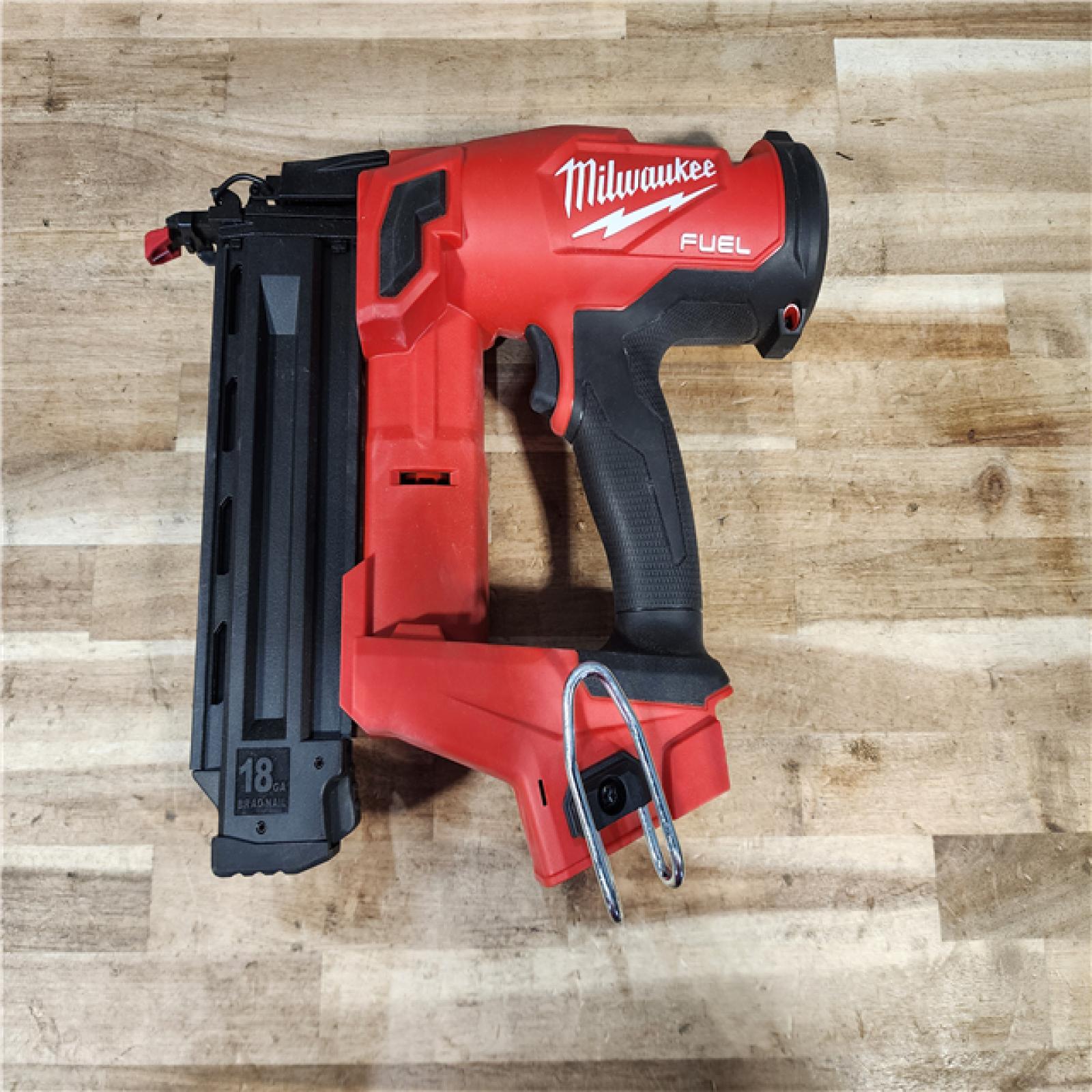HOUSTON LOCATION - AS-IS Milwaukee FUEL 18-Volt Lithium-Ion Brushless Cordless Gen II 18-Gauge Brad Nailer (Tool-Only)