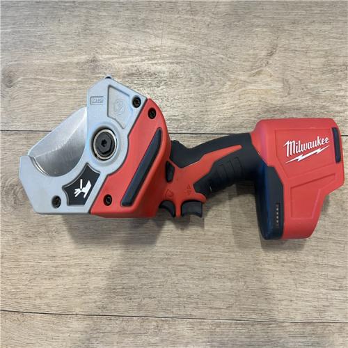 AS-IS Milwaukee M12 12V Lithium-Ion Cordless PVC Pipe Shear (Tool-Only)