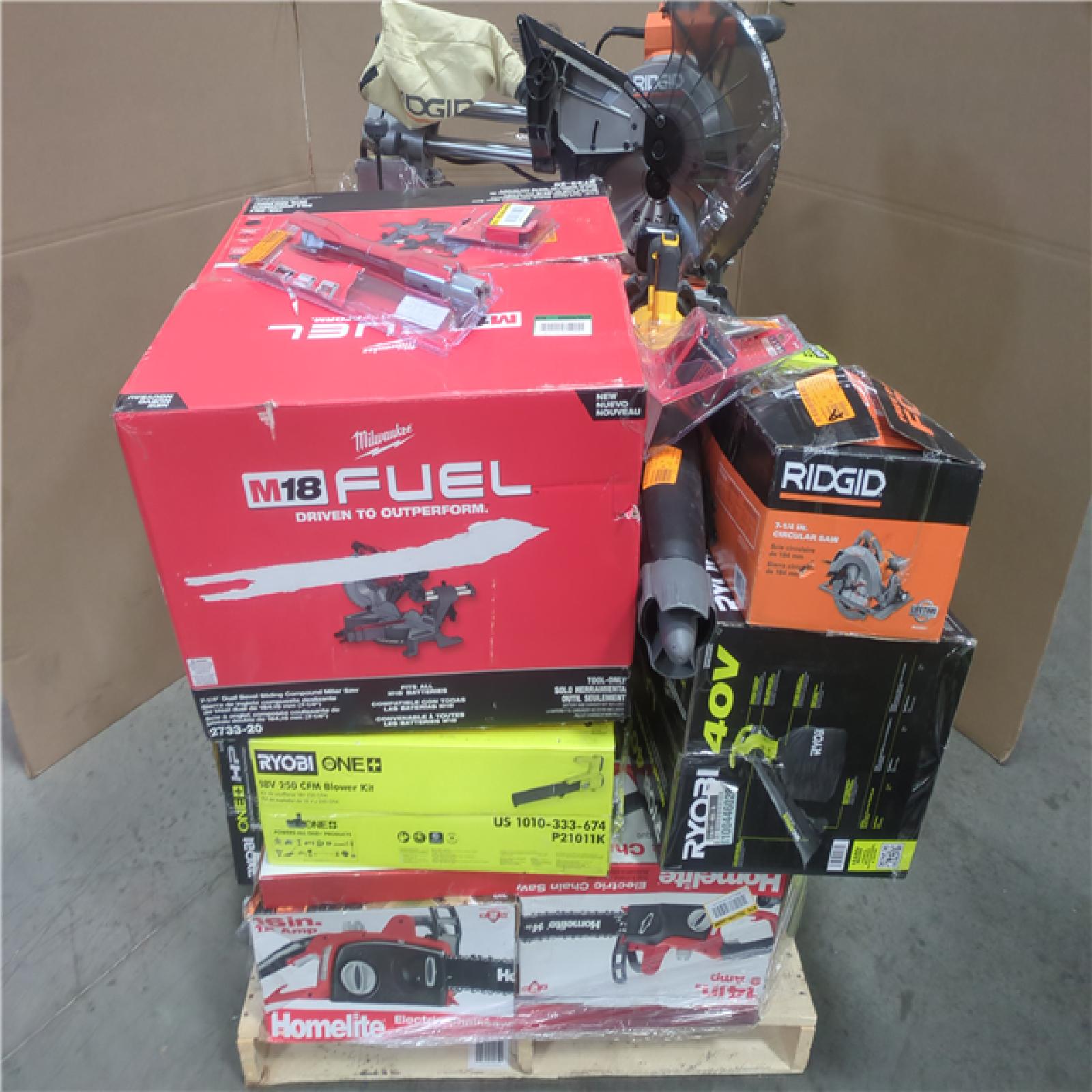 CALIFORNIA AS-IS TOOL PALLET