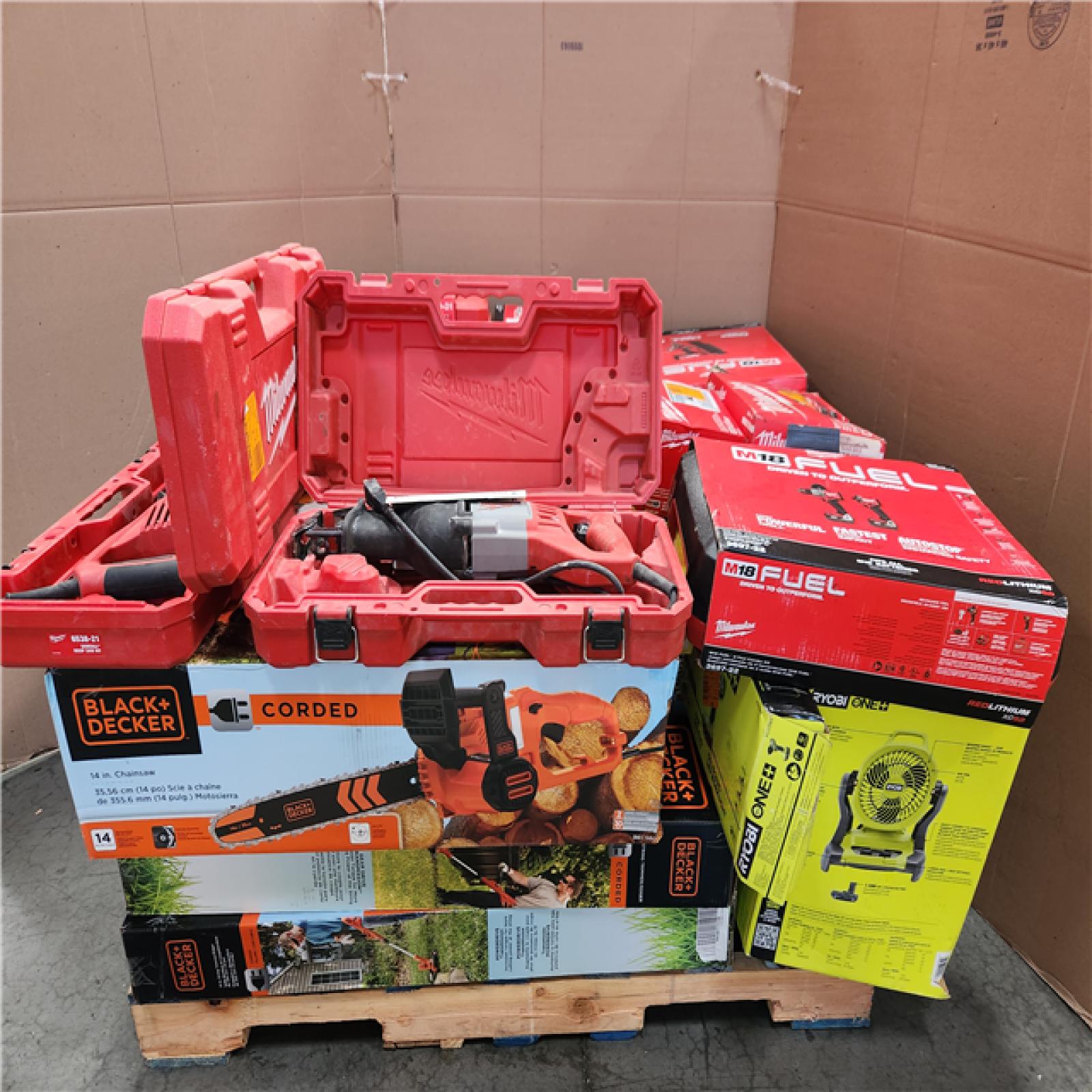 CALIFORNIA AS-IS TOOL PALLET