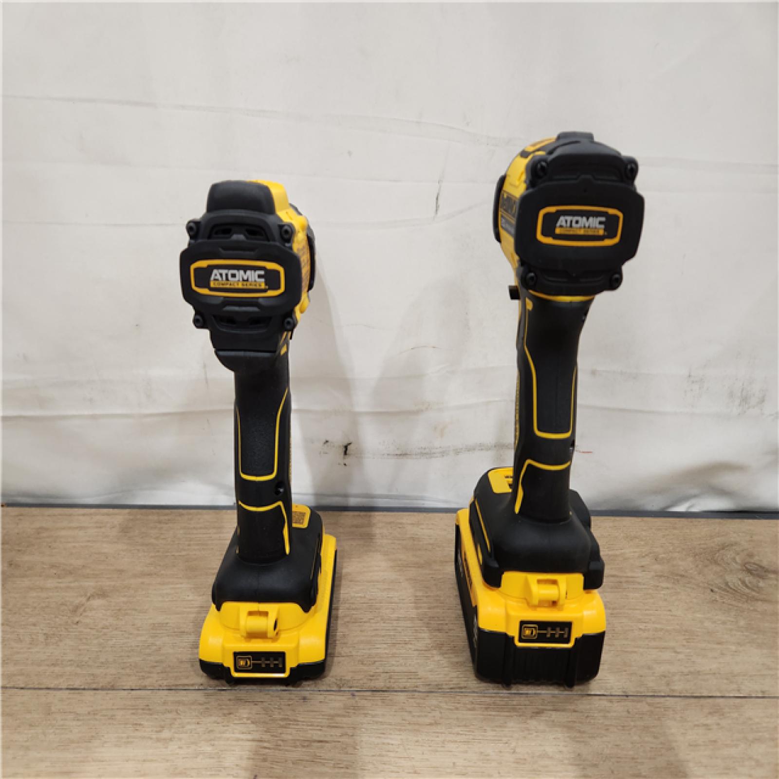 AS-IS- DeWalt 2-Tool Combo Kit W/ (2) BATTERY & CHARGER