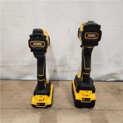 AS-IS- DeWalt 2-Tool Combo Kit W/ (2) BATTERY & CHARGER