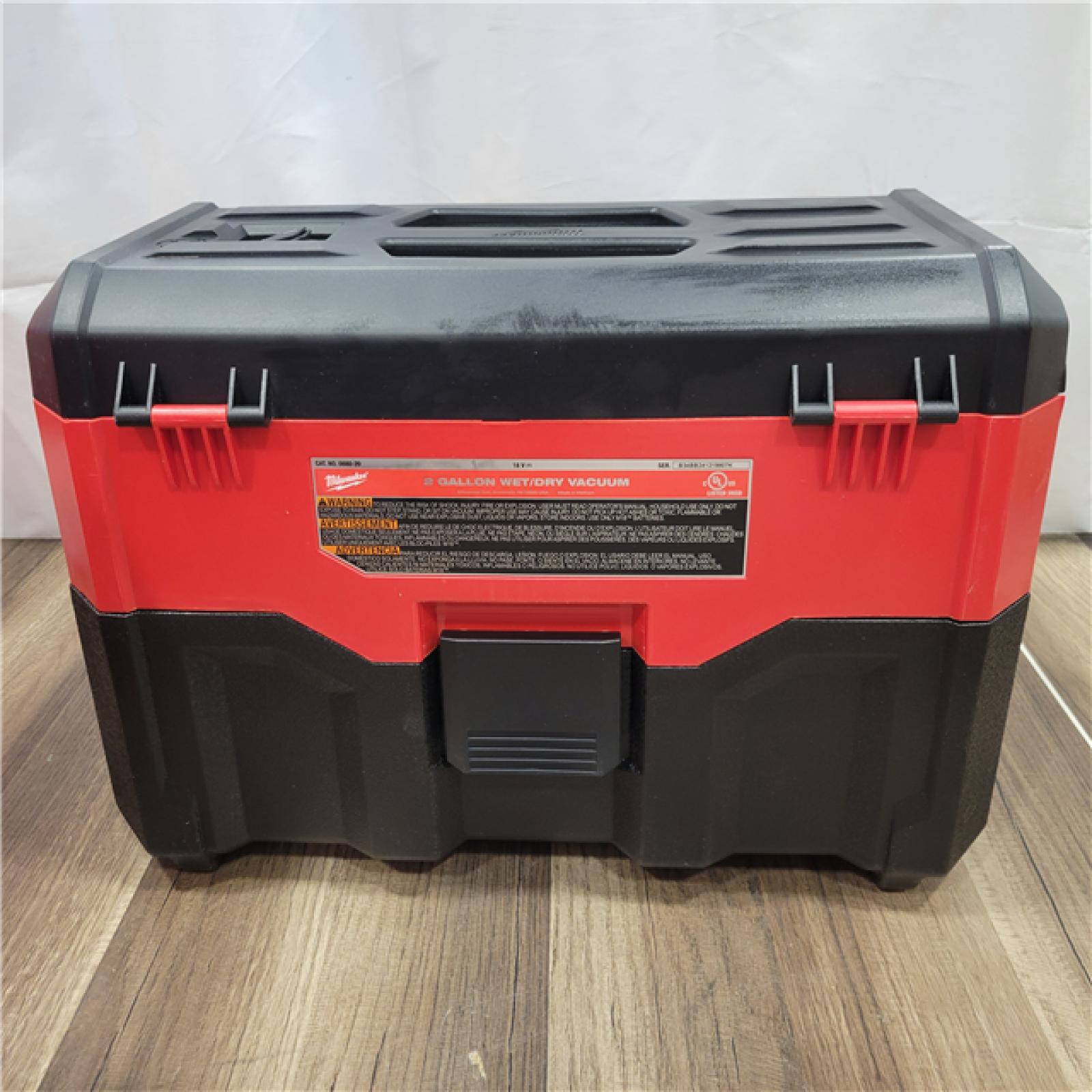 AS-IS Milwaukee  M18 18-Volt 2 Gal. Lithium-Ion Cordless Wet/Dry Vacuum (Vacuum-Only)