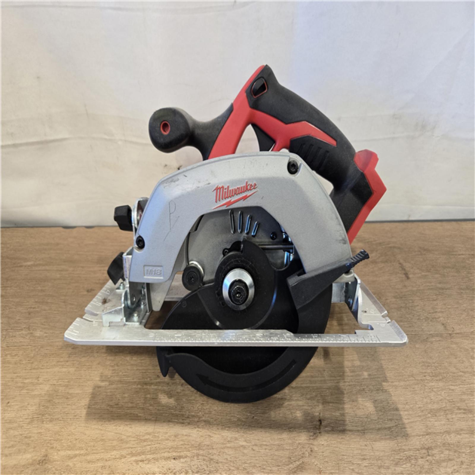 AS-IS Milwaukee 18V Lithium-Ion Cordless 6-1/2 in. Circular Saw (Tool-Only)