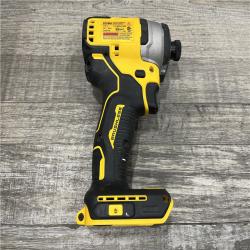 AS-IS DEWALT Atomic 20V Max Lithium-Ion Brushless Cordless Compact 1/4 in. Impact Driver Kit