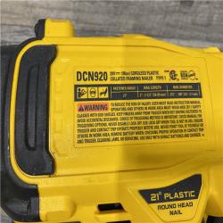 AS-IS DEWALT 20-Volt 21° Cordless Framing Nailer (Tool-Only)