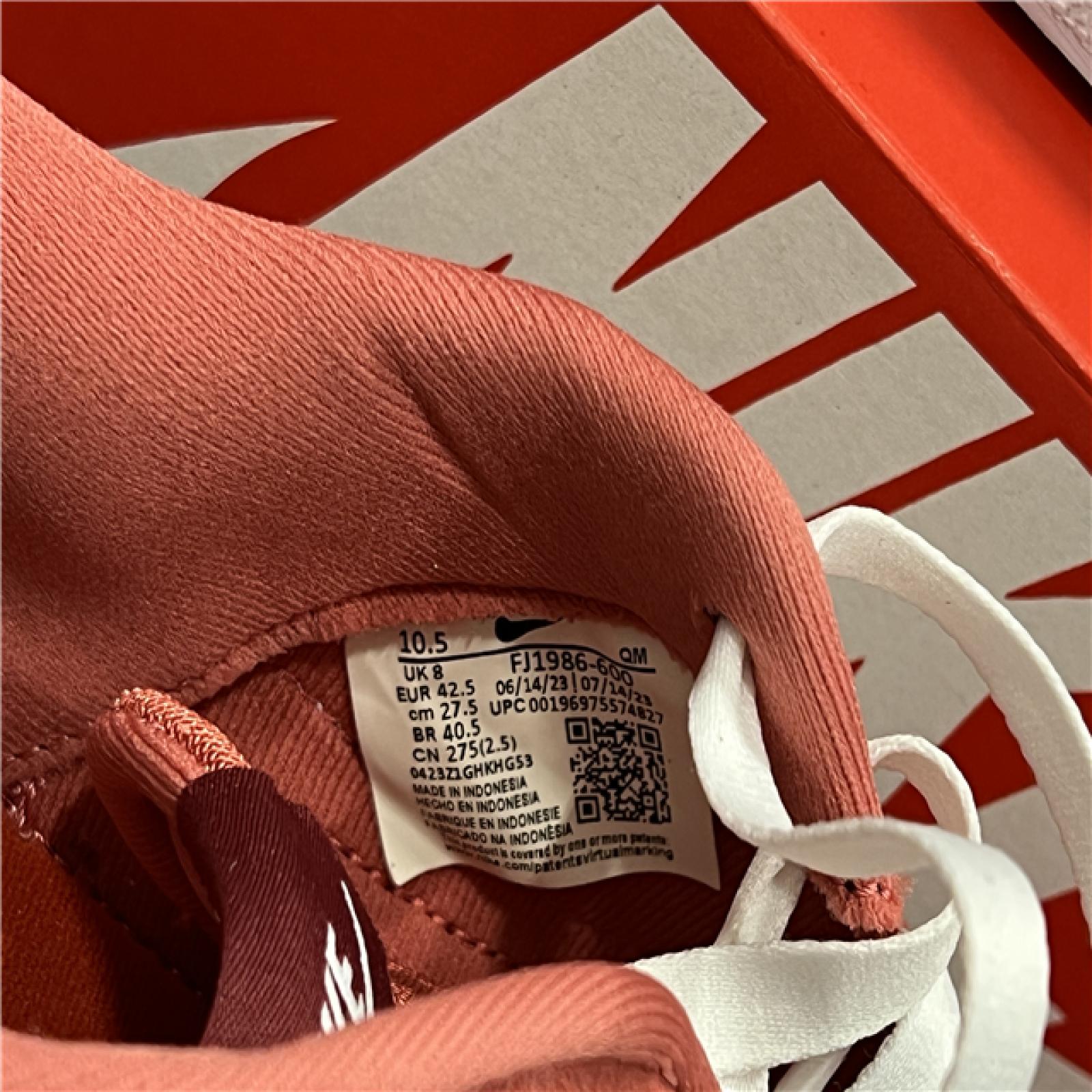 AS-IS Nike Women's Court Legacy Lift- Adobe/White-Team Red -SIZE10.5