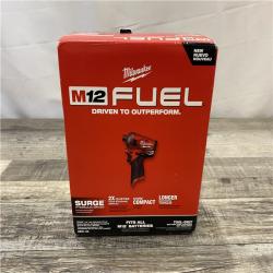 NEW - Milwaukee FUEL SURGE 12V Lithium-Ion Brushless Cordless 1/4 in. Hex Impact Driver (Tool-Only)