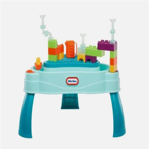 DALLAS LOCATION -NEW! LITTLE TIKES BUILD AND SPLASH DELUXE WATER TABLE WITH BLOCK SET 50PC  PALLET-(8 UNITS)