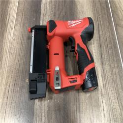 AS-IS Milwaukee 12-Volt 23-Gauge Lithium-Ion Cordless Pin Nailer Kit