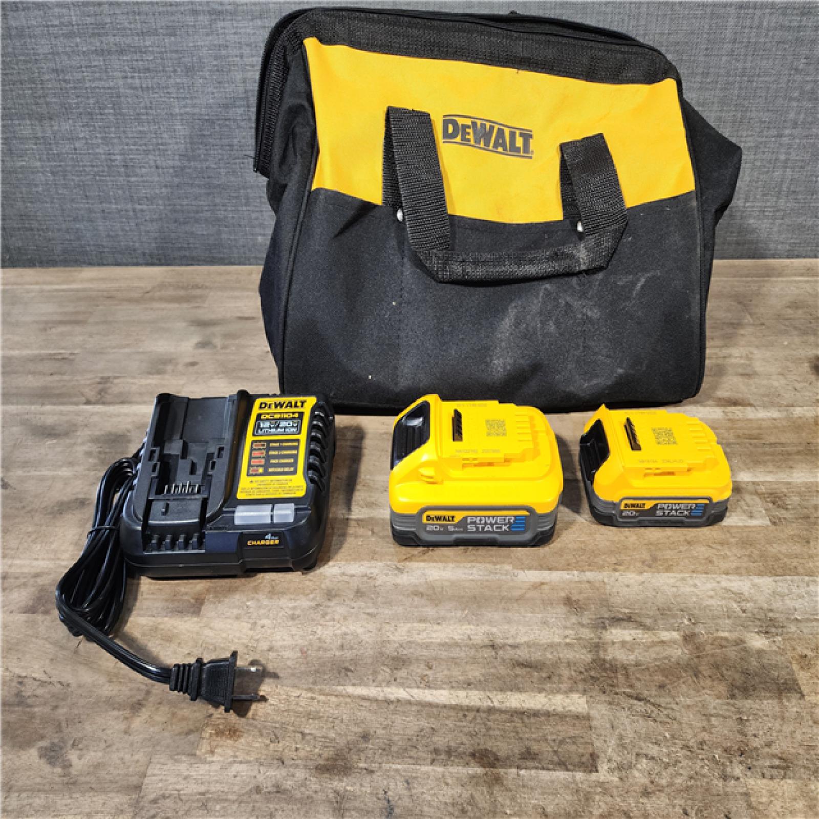 HOUSTON LOCATION - AS-IS DEWALT 2 TOOL COMBO KIT W/ (2) BATTERY & CHARGER