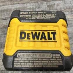 AS-IS DEWALT FLEXVOLT 20V/60V MAX Lithium-Ion 6.0Ah Battery Pack Kit