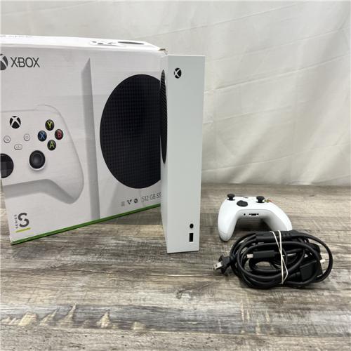 AS-IS Xbox Series S, 512GB SSD, All Digital Gaming Console, Robot White