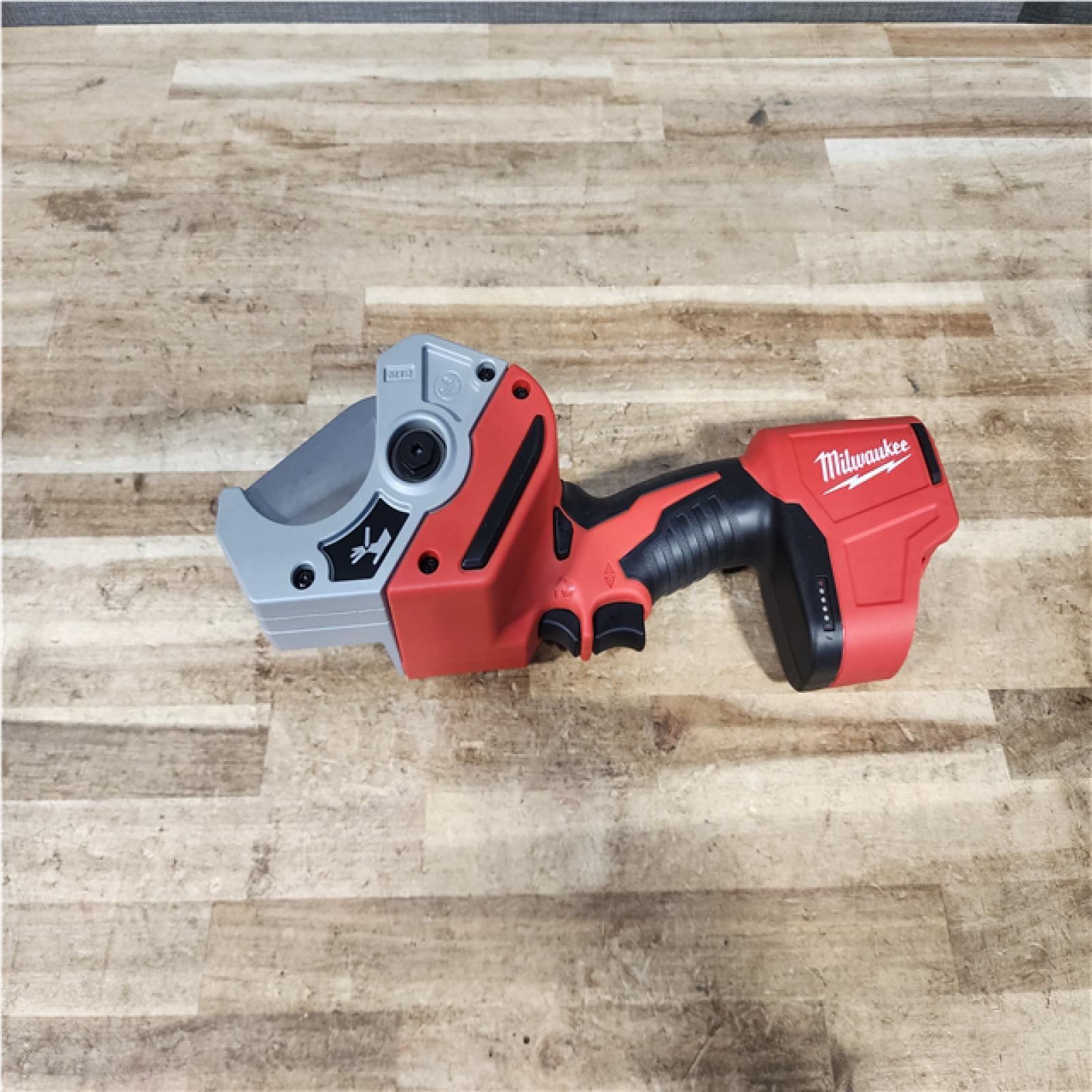 Houston Location AS-IS Milwaukee 12V Lithium-Ion Cordless PVC Pipe Shear (Tool-Only)