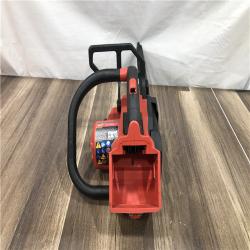 AS-IS Milwaukee FUEL 14 in. 18V Lithium-Ion Brushless Cordless Battery Top Handle Chainsaw (Tool Only)