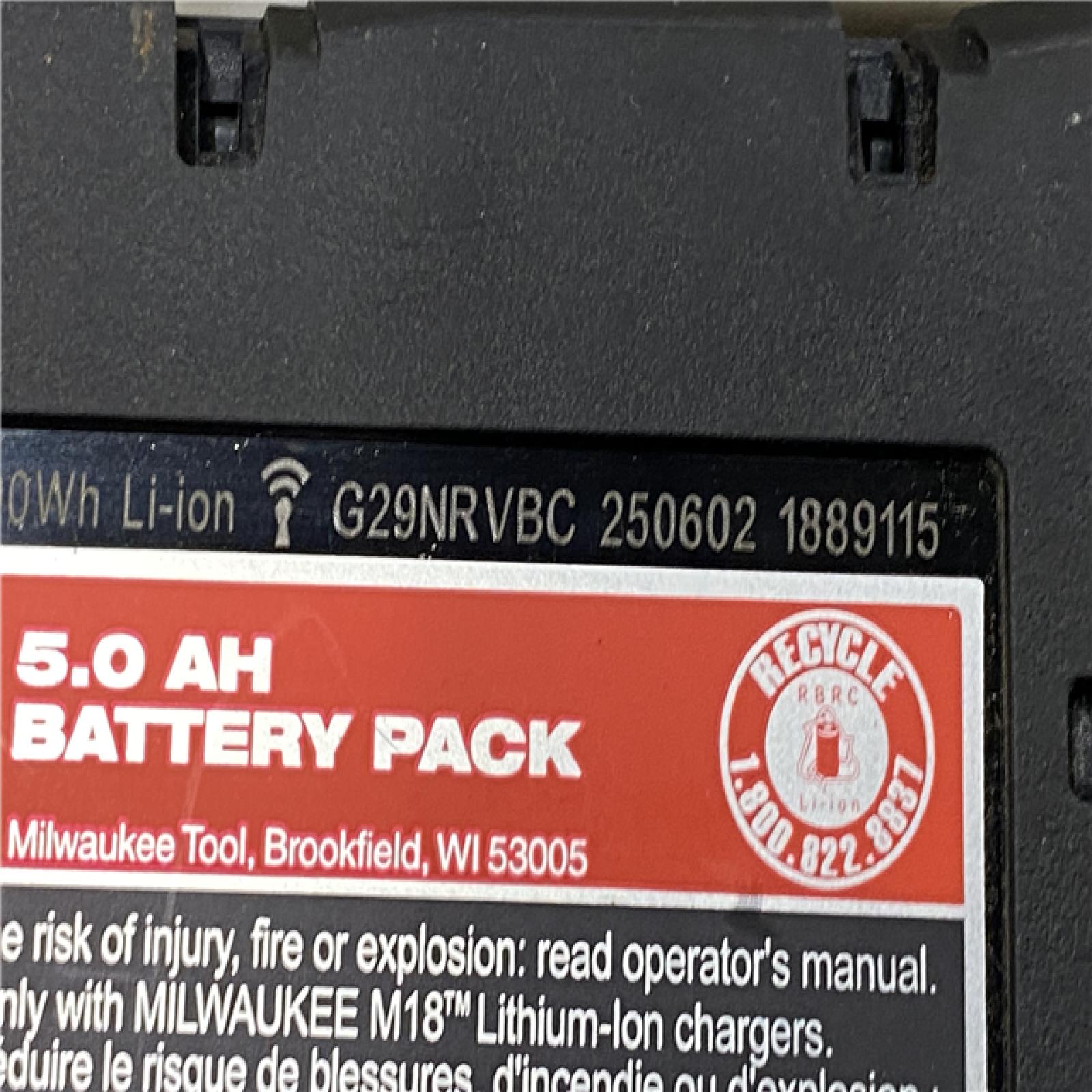 AS-IS Milwaukee FUEL 18V Lithium-Ion Brushless Cordless Hammer Drill and Impact Driver Combo Kit