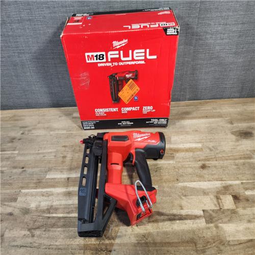 HOUSTON LOCATION - AS-IS MILWAUKEE 16 GAUGE STRAIGHT FINISH NAILER (TOOL ONLY)