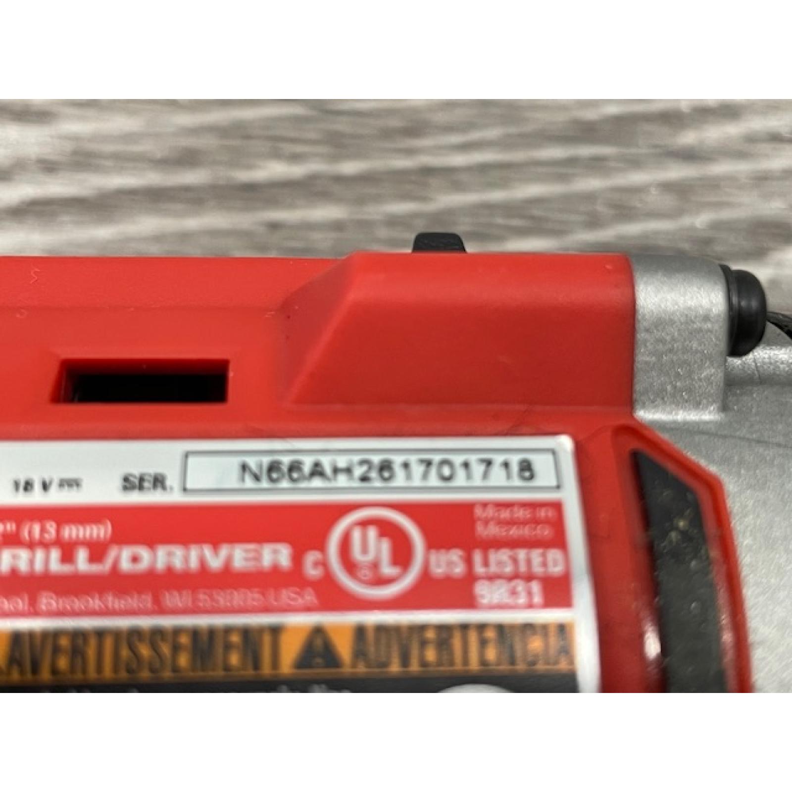 AS-IS Milwaukee 18-Volt Lithium-Ion Brushless Cordless Compact Hammer Drill/Impact Combo Kit