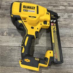 AS-IS DEWALT 20V MAX XR Lithium-Ion Cordless 18-Gauge Narrow Crown Stapler Kit