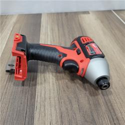 AS-IS MILWAUKEE M18 18V Lithium-Ion Cordless Combo Tool Kit with Two 3.0Ah Batteries, 1-Charger, 1-Tool Bag (3-Tool)