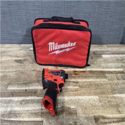 Houston Location AS-IS Milwaukee FUEL 12V Lithium-Ion Brushless Cordless 1/4 in. Hex Impact Driver (Tool-Only)