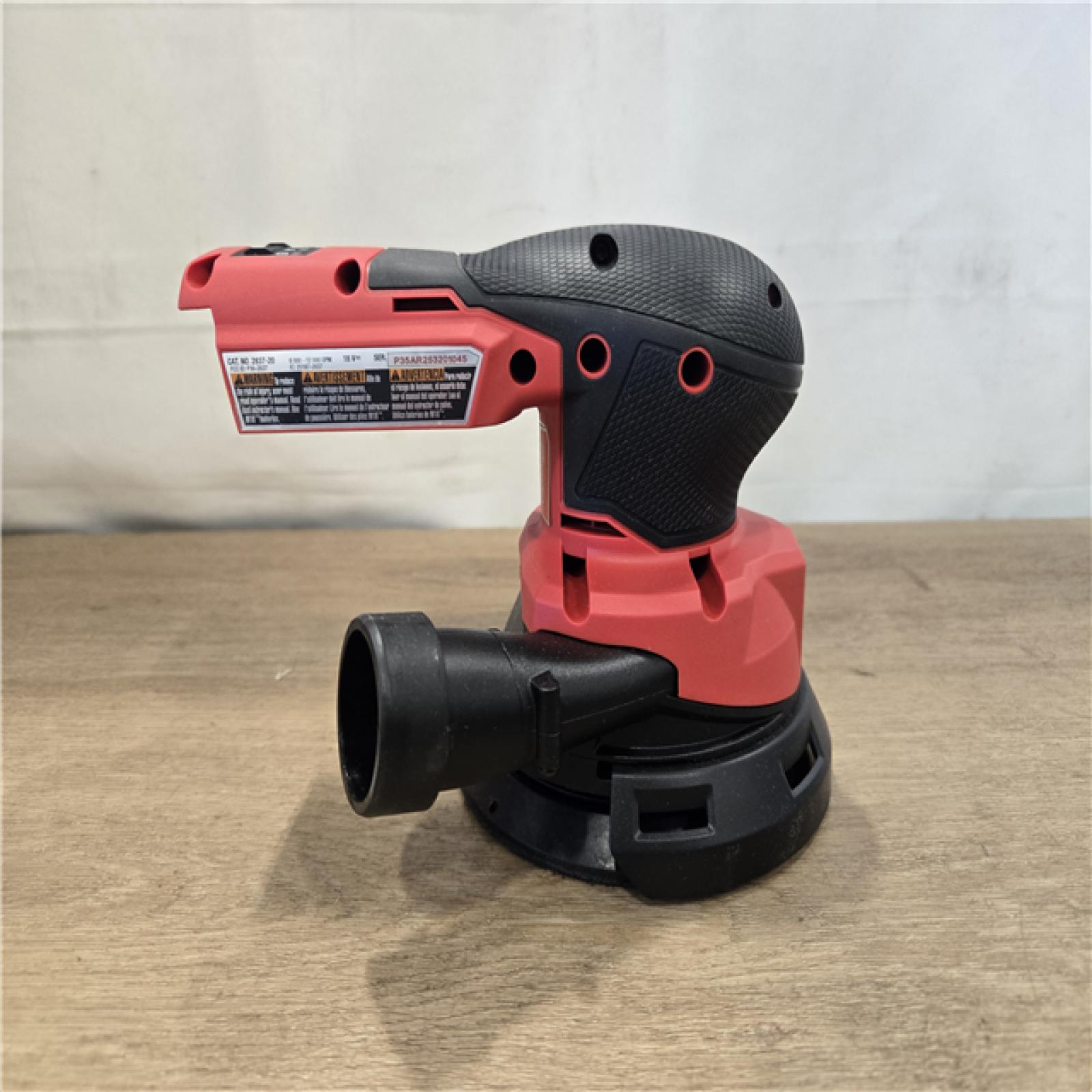 AS-IS Milwaukee 18V Cordless FUEL 5 in. Random Orbit Sander (Tool-Only)