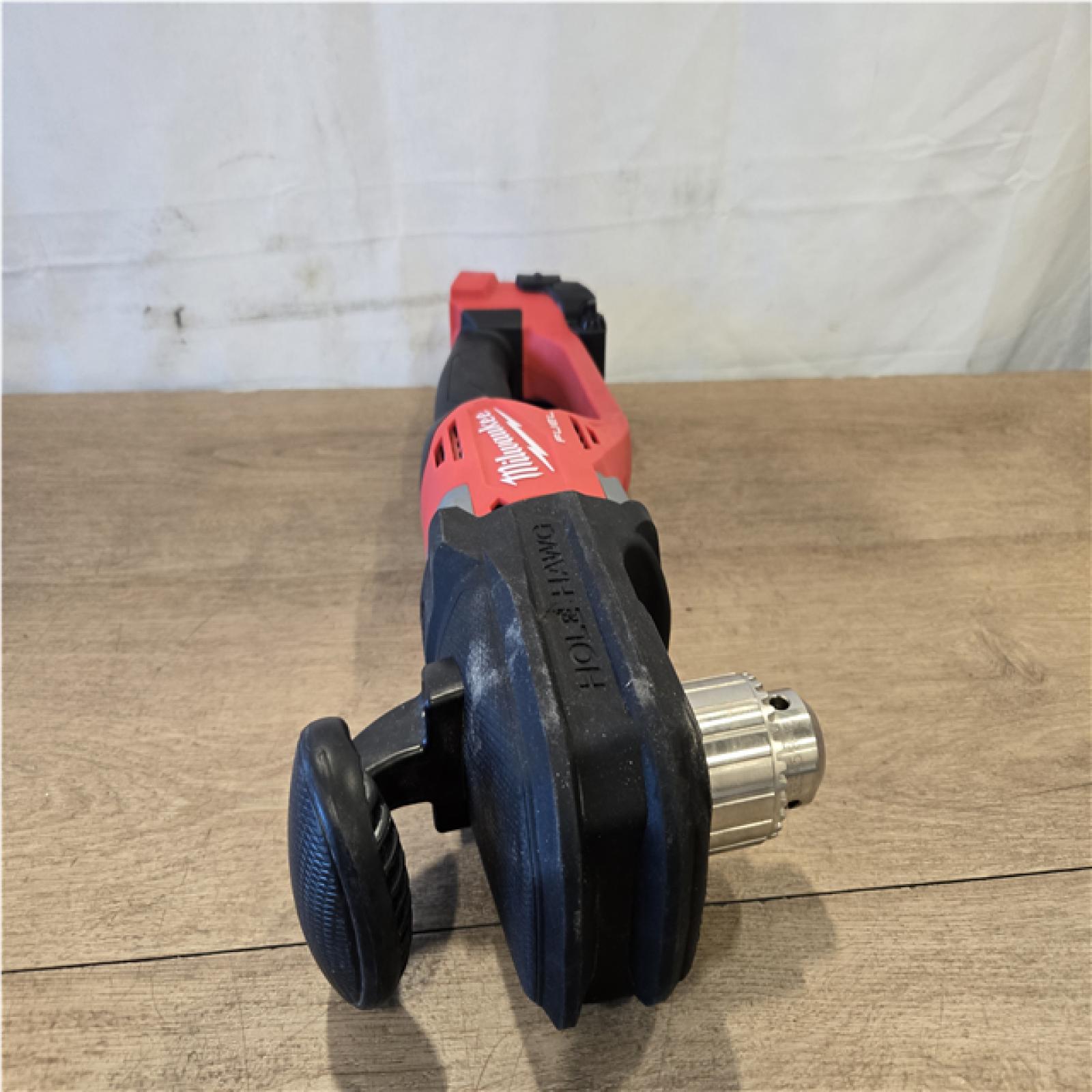 AS-IS Milwaukee FUEL GEN II 18V Lithium-Ion Brushless Cordless 1/2 in. Hole Hawg Right Angle Drill (Tool-Only)