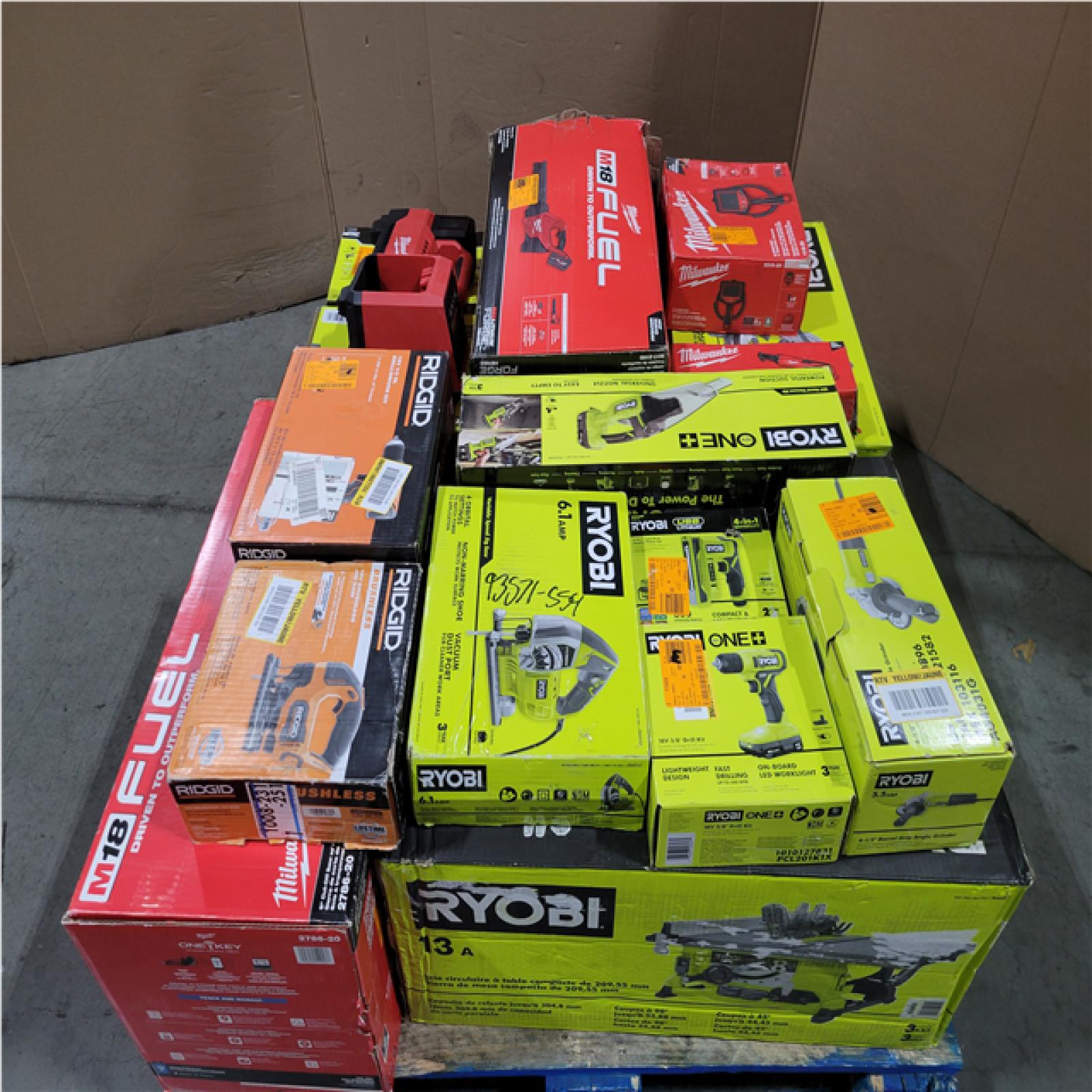 CALIFORNIA AS-IS TOOL PALLET