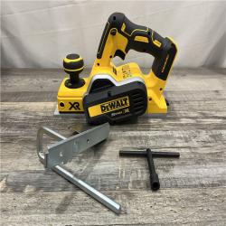 AS-IS DEWALT 20V MAX XR Cordless Brushless 3-1/4 in. Planer (Tool Only)