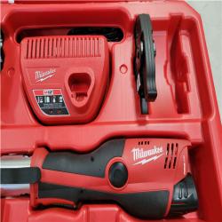 CALIFORNIA AS-IS MILWAUKEE M12 FORCE LOGIC PRESS TOOL