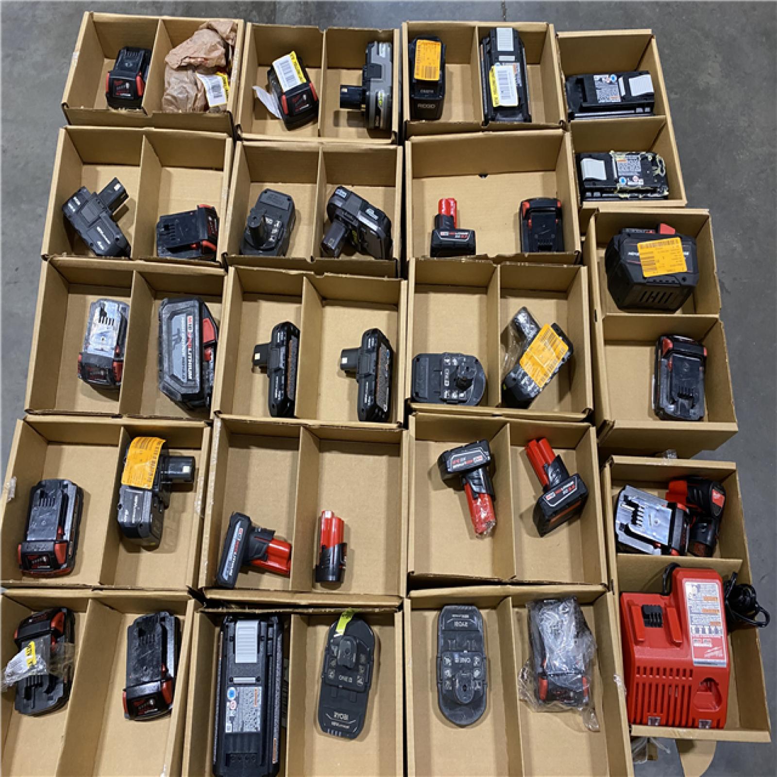 Dallas Location - As-Is Battery Tool Pallet