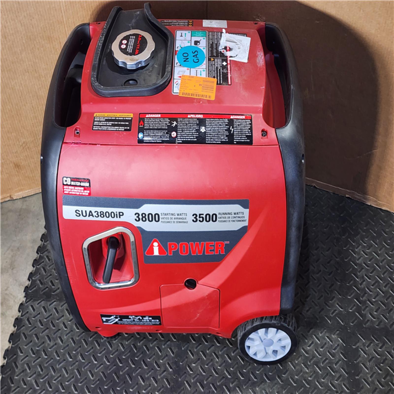 HOUSTON LOCATION - AS-IS SUA3800iP Inverter Generator