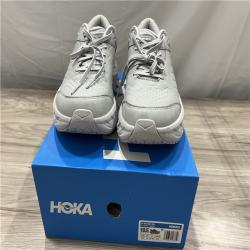 Hoka Bondi Slip Resistant Men's Shoes - Harbor Mist/Lunar Rock - SZ 10.5D