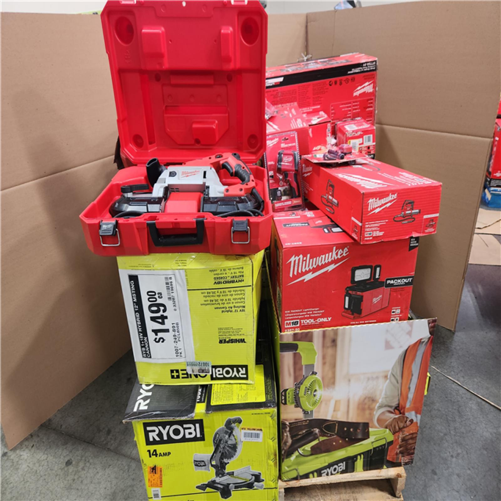 CALIFORNIA AS-IS TOOL PALLET