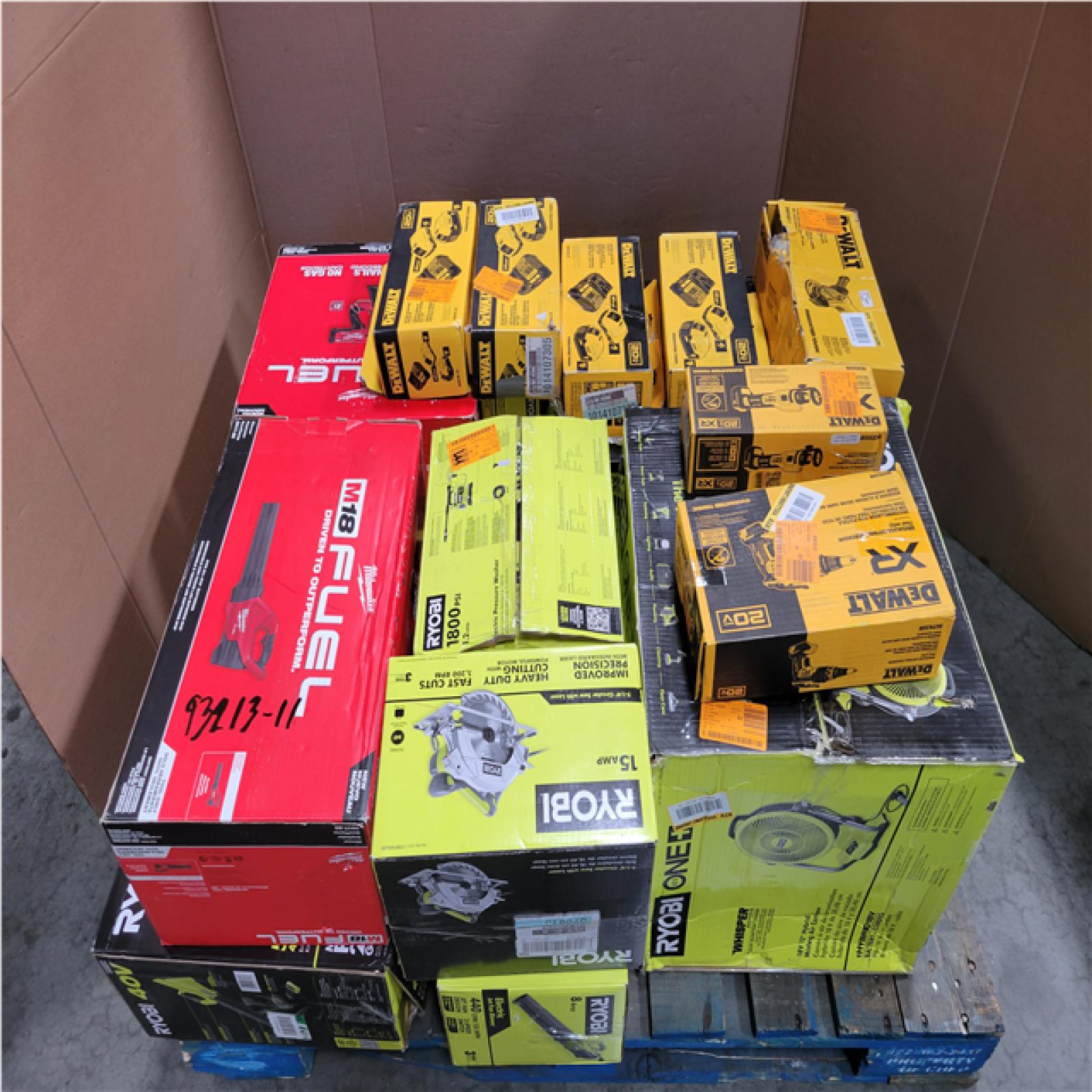 CALIFORNIA AS-IS TOOL PALLET