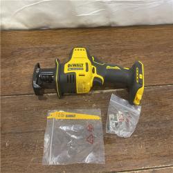 AS-IS Dewalt DCS369B ATOMIC 20V MAX Cordless One-Handed Reciprocating Saw (Tool Only)