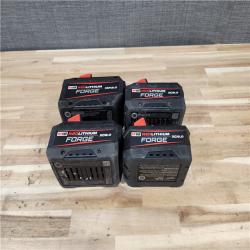 HOUSTON LOCATION - AS-IS MILWAUKEE FORGE BATTERY PACK QTY - 4